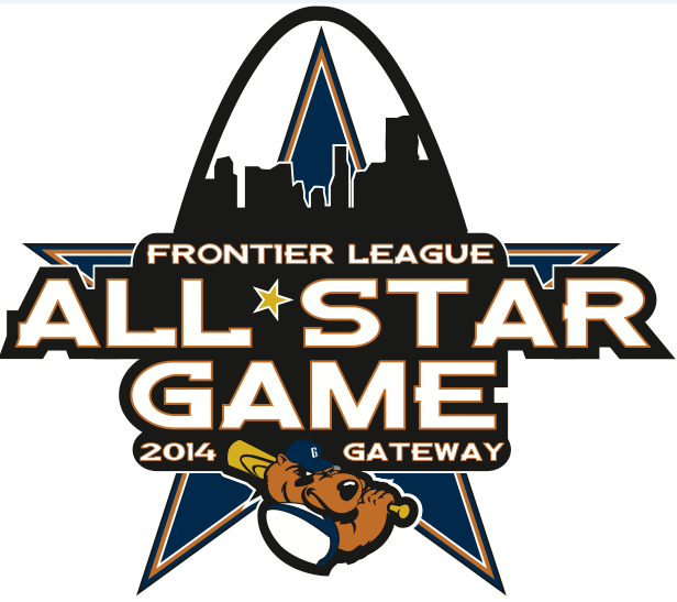 Frontier League All Star Game 2014 Primary Logo iron on transfers for clothing